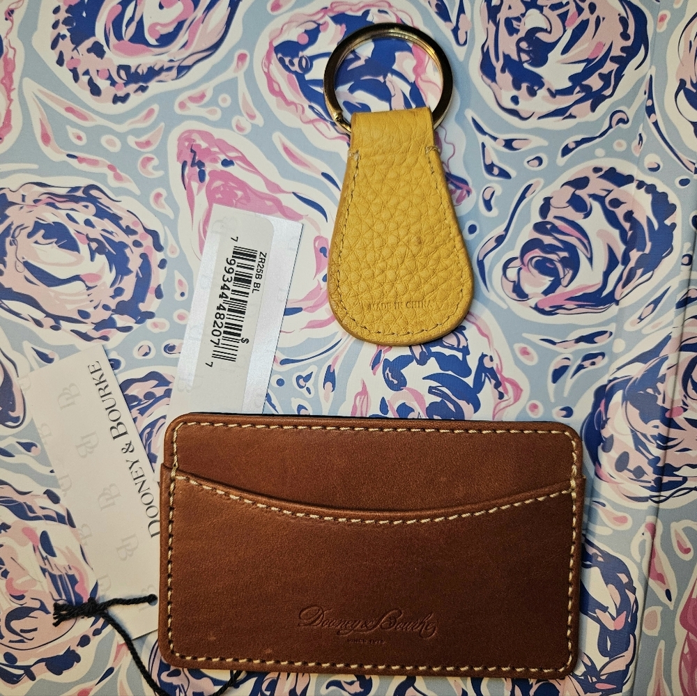 Dooney & Bourke Card Holder & Keychain - Picture 5 of 16